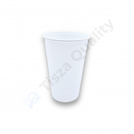 300 ml fehér pohár PP