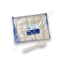 fa kiskanál, barna, 11cm (100 db/csomag) - Be Green!