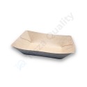 csónak tálca barna ecokraft 171x125x40 mm, 400 ml - Be Green!