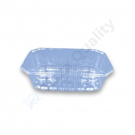 PET Gyümölcskosár 250ml 142x96x49mm (tető nélkül)