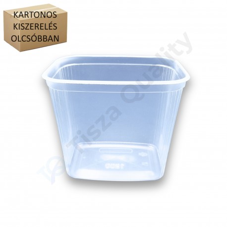 Svéd tálka 1200 ml, PP natúr