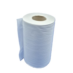 Tekercses kéztörlő Ø14 cm 2 rétegű, 100%cellulóz fehér (50m)