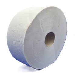 Nagytekercses toalett papír Ø28cm 2 rétegű Fehér (270m)