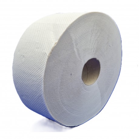 Nagytekercses toalett papír Ø28cm 2 rétegű Fehér (270m)