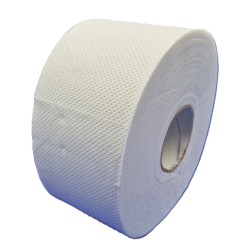 Nagytekercses toalett papír Ø19cm 2 rétegű 100%Cellulóz Fehér (100m)