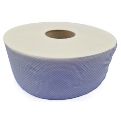Nagytekercses toalett papír Ø23cm 2 rétegű Fehér (170m)
