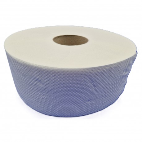 Nagytekercses toalett papír Ø23cm 2 rétegű Fehér (170m)