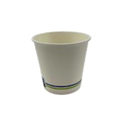100 ml Papírpohár fehér Ø63mm SUP logóval - Be Green!