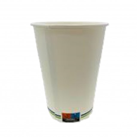 250 ml Papírpohár fehér Ø80mm SUP logóval - Be Green!