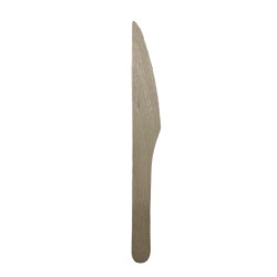 fa kés, barna, 16,5cm (100 db/cs) - Be Green!