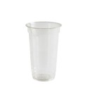 RPET Pulsar Tulip pohár víztiszta Ø78mm 250ml SUP logóval (EU)