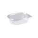Egybefedeles ovális tálka OPS 250 ml - 135x105x45 mm (Hotform)