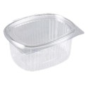 Egybefedeles ovális tálka OPS 1500 ml - 207x180x80 mm (Hotform)