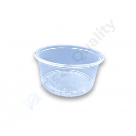 Hagner kerek tálka 250 ml, D101 mm, PP natúr