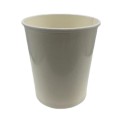 Leveses papírtégely 770 ml, FEHÉR (Ø116mm) - Be Green!