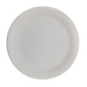 papírtányér, FEHÉR, Ø230 mm (E) - Be Green!