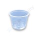 Öntetes alj 100 ml PP víztiszta K-710