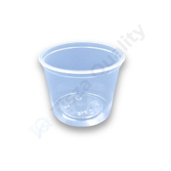 Öntetes alj 100 ml PP víztiszta K-710