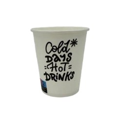 Papírpohár 200 ml / 8 OZ  Cold days hot drinks  design