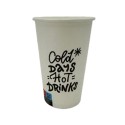 Papírpohár 300 ml / 12 OZ  Cold days hot drinks  design