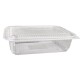 Egybefedeles szögletes doboz Hotty 190x145x55mm 750 ml PP víztiszta (Hotform)