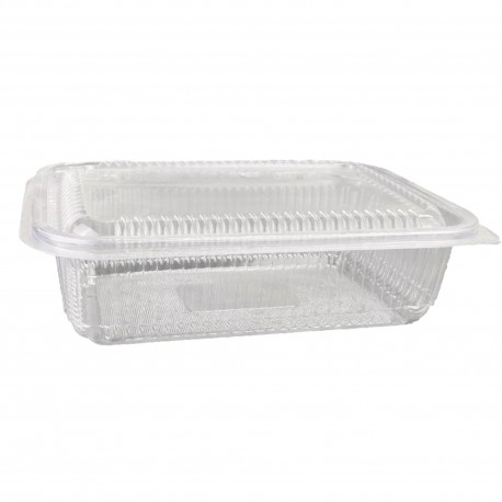 Egybefedeles szögletes doboz Hotty 190x145x55mm 750 ml PP víztiszta (Hotform)