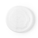 Lebomló CPLA tető, 115 mm, lapos, 3,4-9 dl levestartókhoz, meleg ételhez