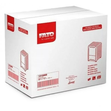 FATO Bár-és Fagyi adagolós szalvéta, 1 rtg, fehér, 17x17 cm (3000 lap)