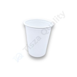 180  ml fehér pohár PP