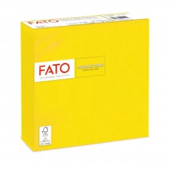 FATO Smart Table szalvéta citromsárga 33x33 cm,2 rétegű (50 lap/csomag)