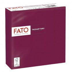 FATO Smart Table szalvéta bordó 33x33 cm,2 rétegű (50 lap/csomag)