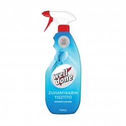 Well Done zuhanykabin tisztító spray 750 ml