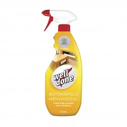 Well done bútorápoló méhviasszal szórófejes 750 ml
