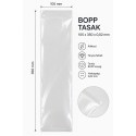 BOPP tasak 105x350x0,02 mm
