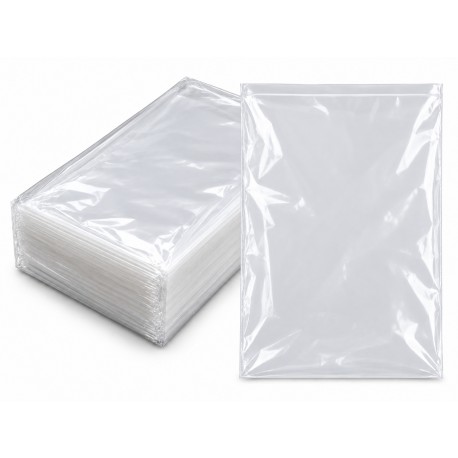Nejlon tasak 250×350 mm (25×35 cm) 40 mikron - Átlátszó LDPE csomagoló tasak (100 db)