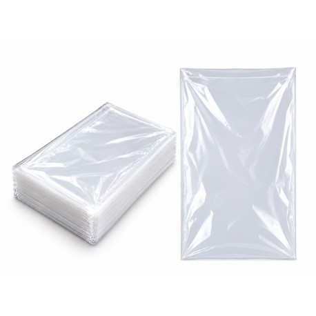 Nejlon tasak 150×250 mm (15×25 cm) 20 mikron - Átlátszó MDPE csomagoló tasak (100 db)