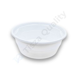 Gulyás tál PP fehér 500 ml - Többször használható